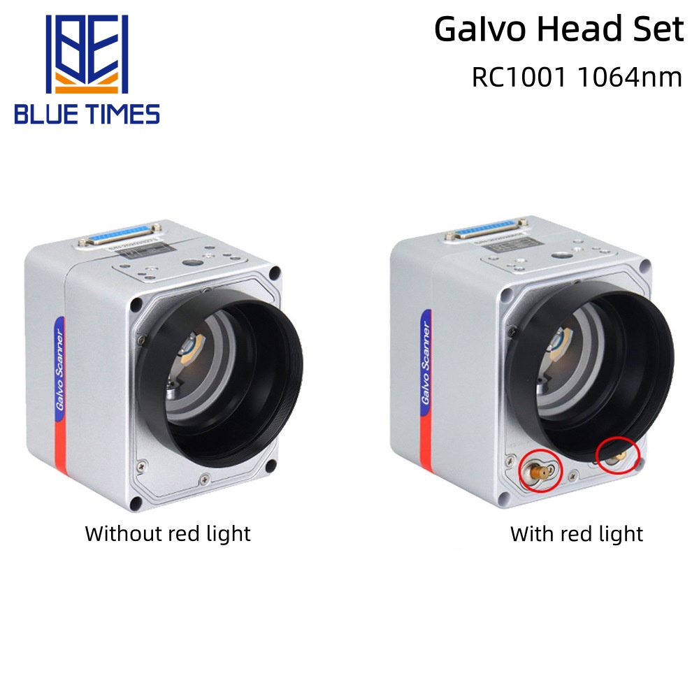 Galvo Scan Head - Bluetimes RC1001 Conjunto de Cabezal Galvo