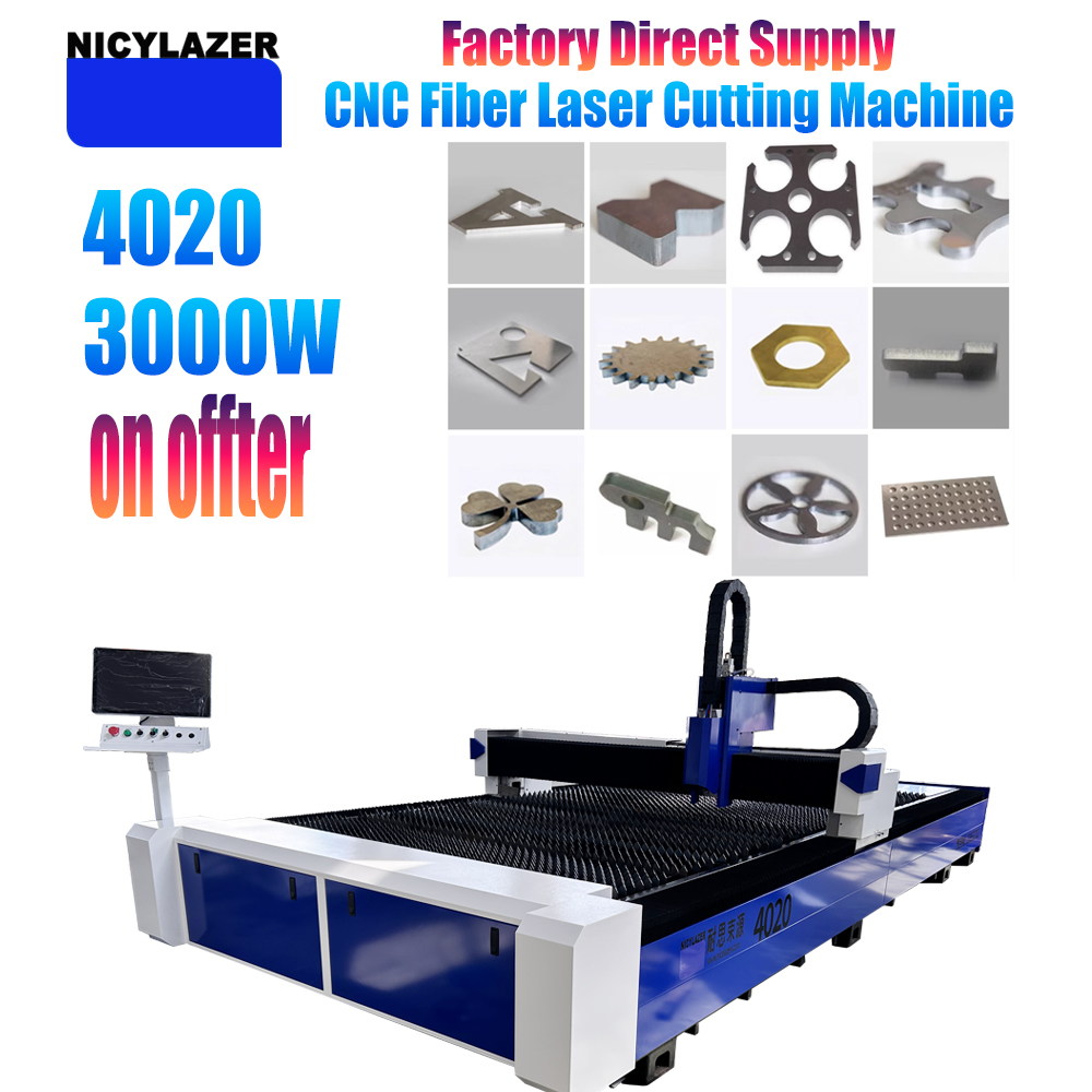 Maquina Corte Laser Industrial Venta - NICYLAZER CNC 3000W 4020 Máquina de