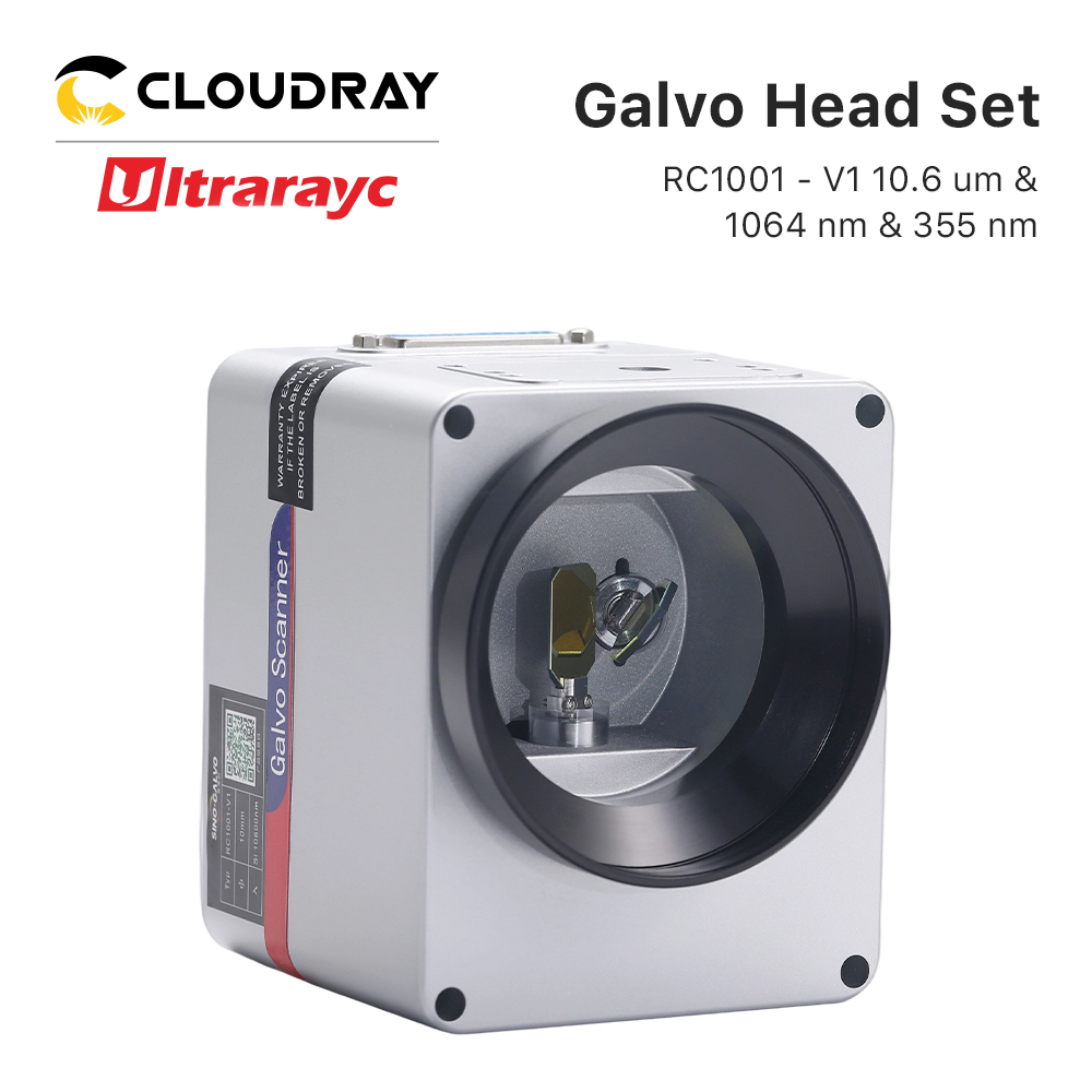 Galvo Scan Head - Ultrarayc RC1001-V1 Juego de cabezales Galvo
