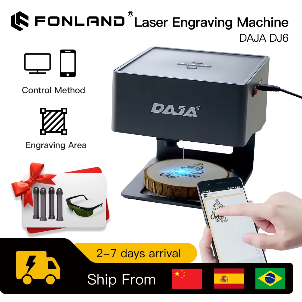 Industrial Handheld Laser Engraver - Grabador láser DAJA CNC DIY DJ6