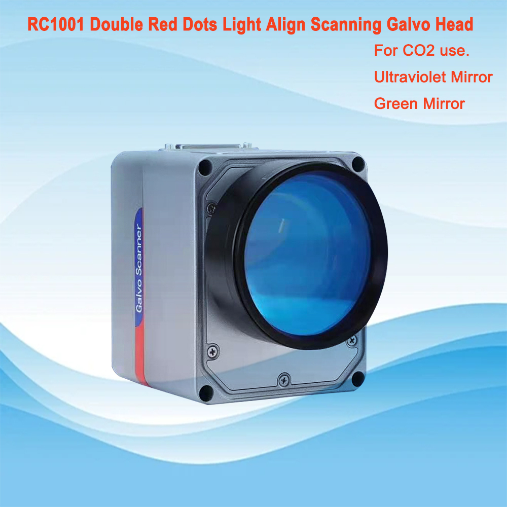 Galvo Scan Head - Galvo RC1001, escaneo de alineación de