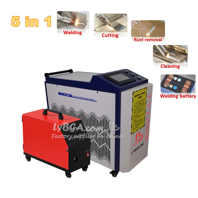 Máquina de limpieza láser 5 en - Handheld Laser Welding Machine reseña y precio