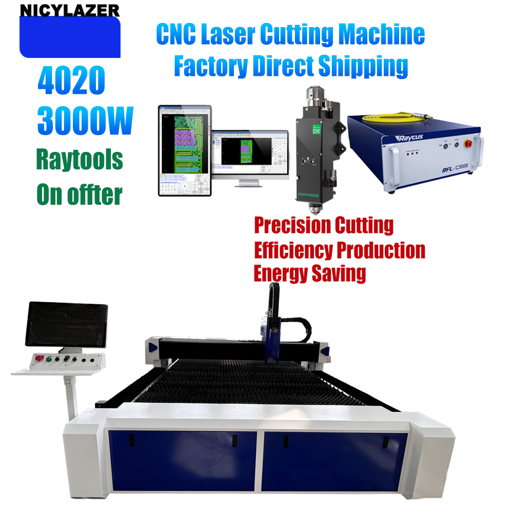 NICYLAZER CNC 3000W 4020 Máqui - Maquina Corte Laser Industrial Venta reseña y precio