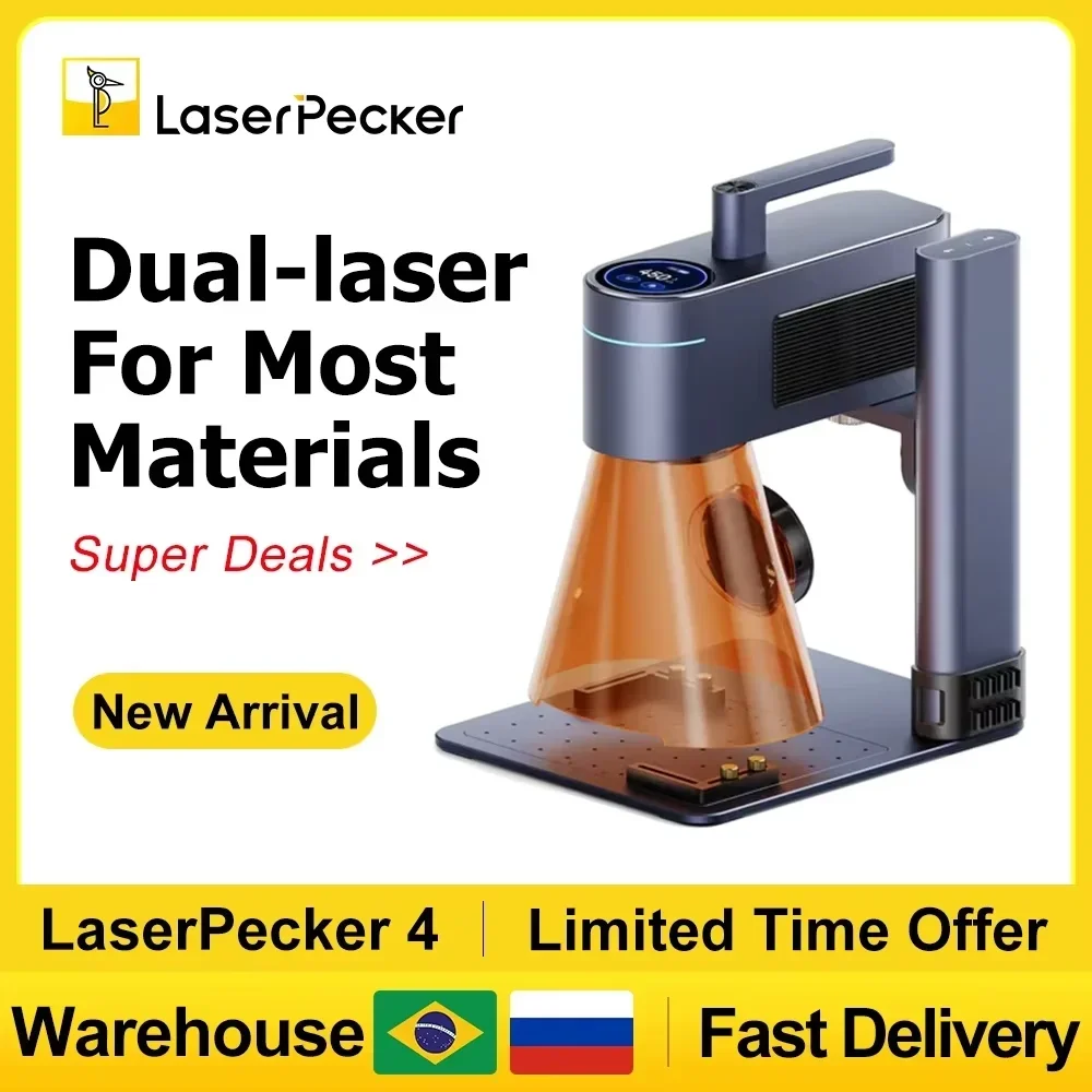 LASERPECKER 4 LP4 Máquina de g - Industrial Handheld Laser Engraver reseña y precio