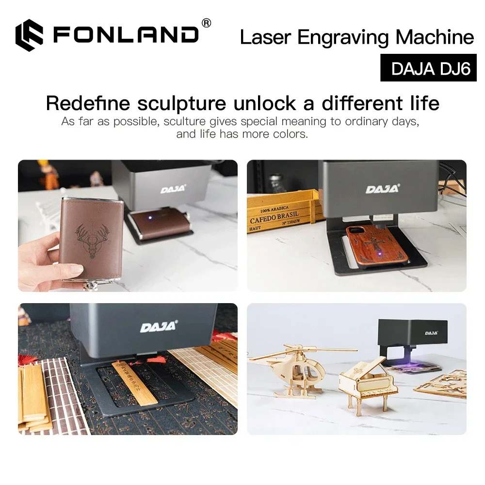 Grabador láser DAJA CNC DIY DJ - Industrial Handheld Laser Engraver reseña y precio