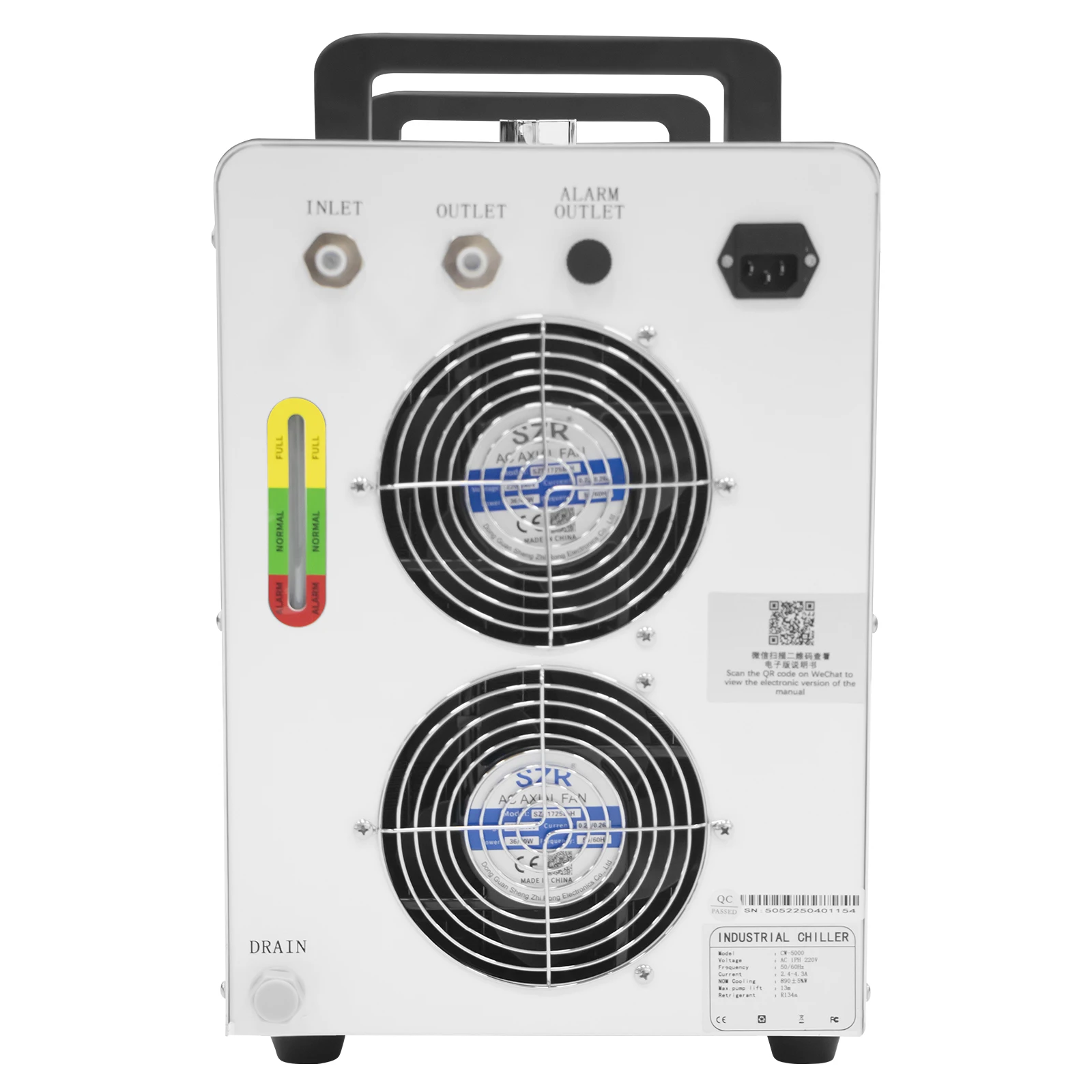 Enfriador de Agua Industrial p - Laser Chiller Water Cooler reseña y precio