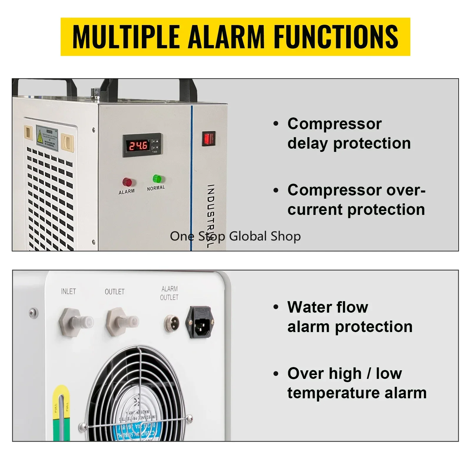 Enfriador de Agua Industrial p - Laser Chiller Water Cooler reseña y precio