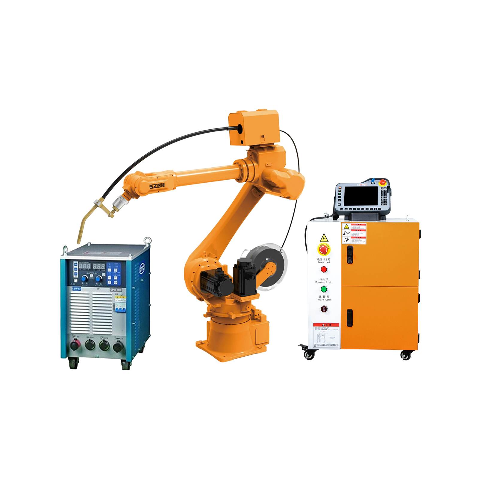 Robot de soldadura de seis eje - Industrial Laser Manufacturers reseña y precio